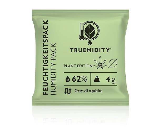 Truemidity® Plant Feuchtigkeitspacks 2-Wege Feuchtigkeitsregulator 62%, 4g